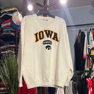 Iowa Hawkeyes White Sweater - J. America